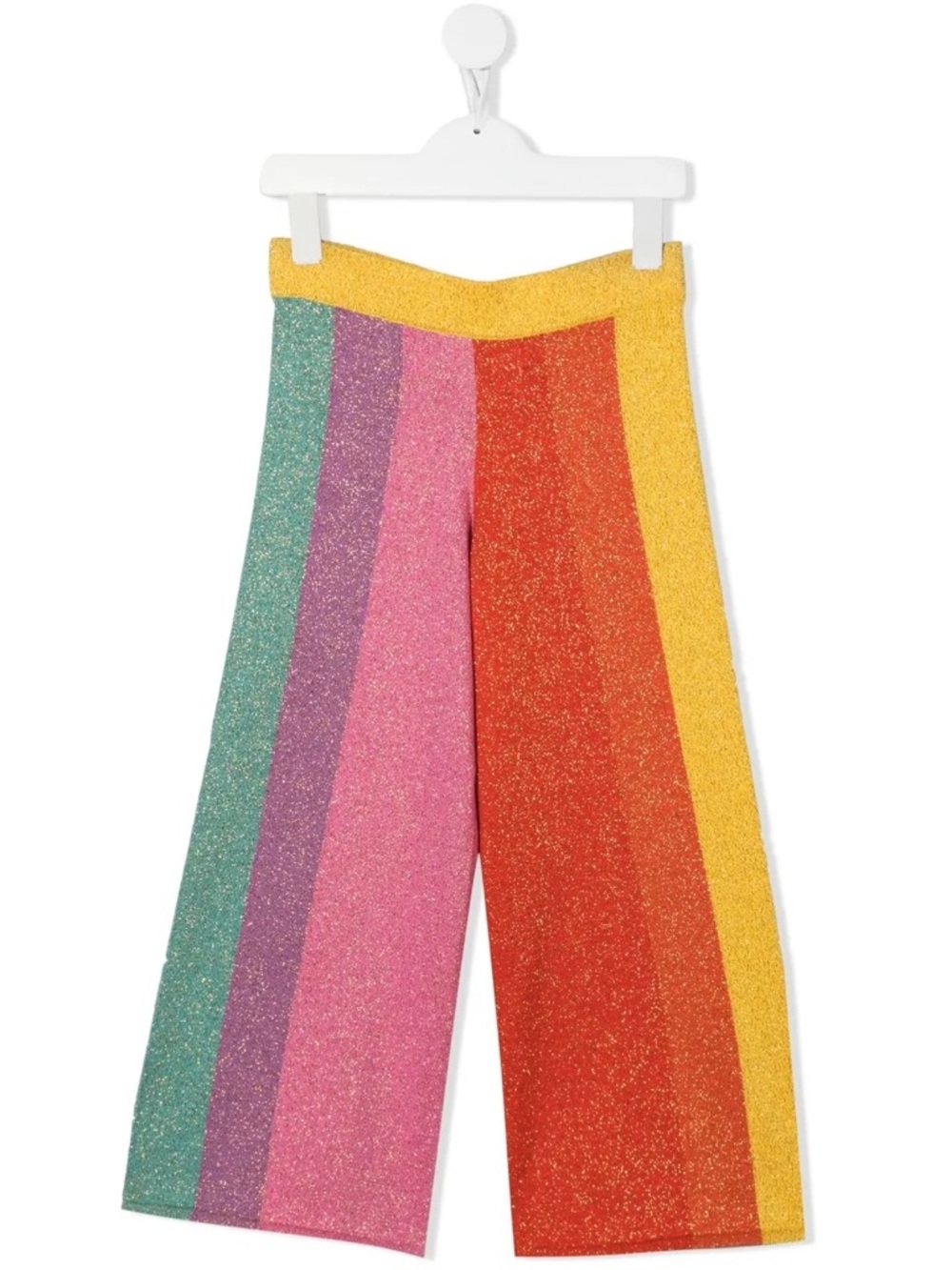 STELLA MCCARTNEY
Kids Culotte Trousers In Multicolored Striped Lurex - Size 4